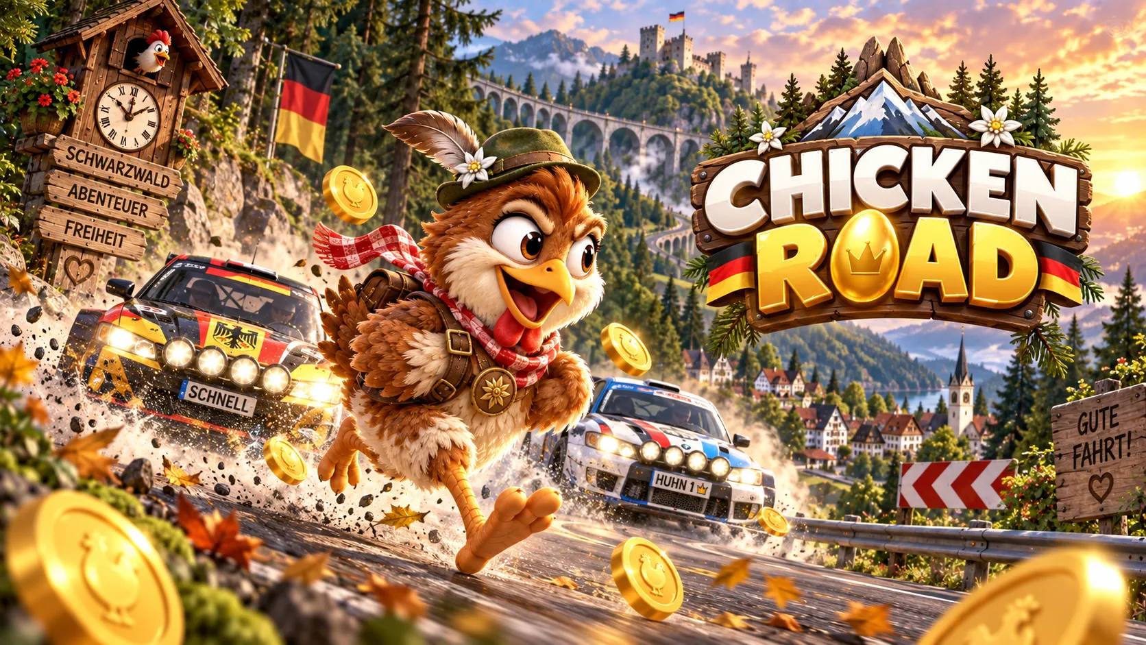 Chickens roads spela1
